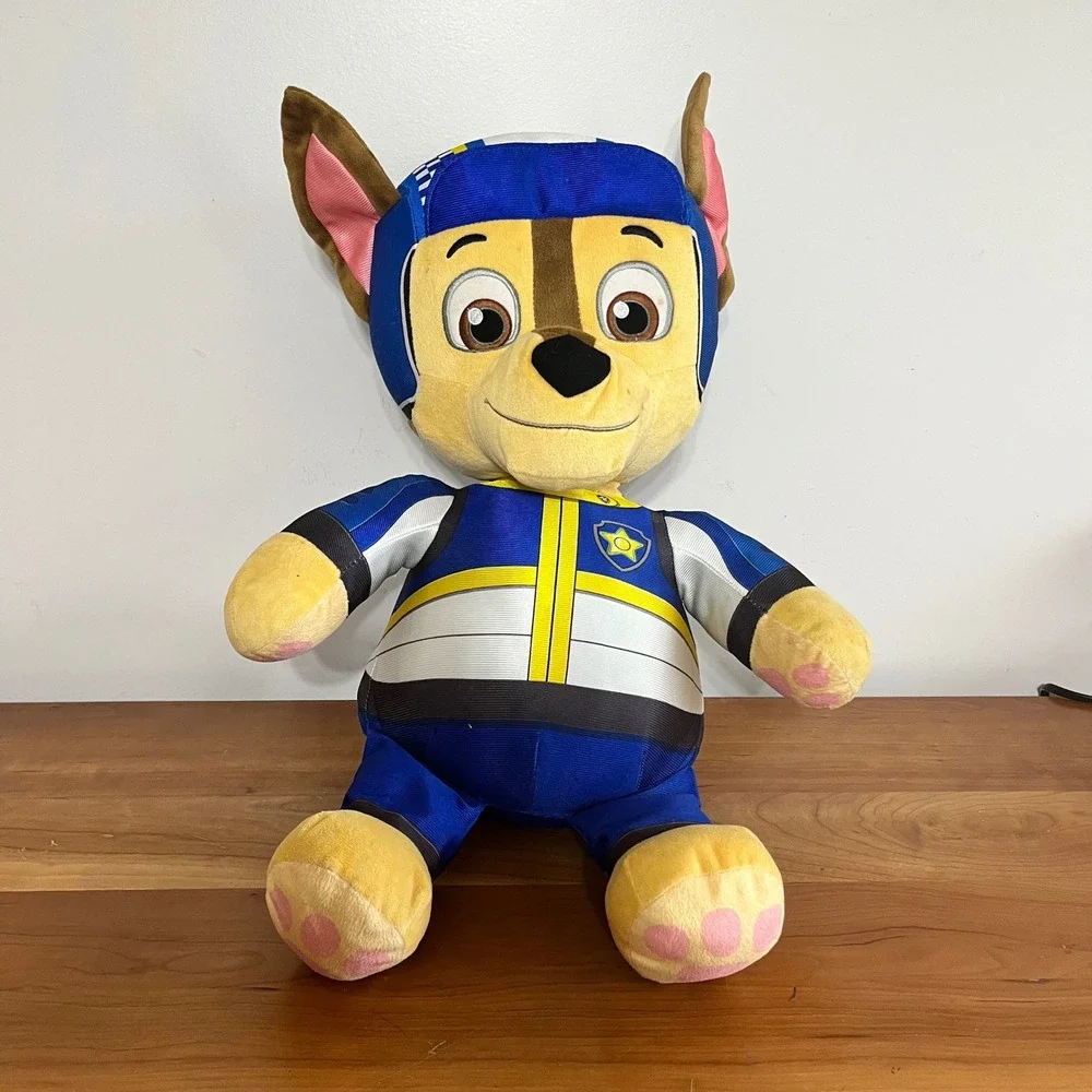 Paw Patrol Moto Pups Chase Plush Stuffed Animal Blue Police Dog Spin Master‎ 22